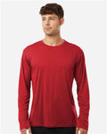 AllPro 48400 Unisex Pro-Lock Performance Long Sleeve T-Shirt - Red - model front