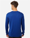 AllPro 48400 Unisex Pro-Lock Performance Long Sleeve T-Shirt - Royal - model back