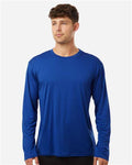 AllPro 48400 Unisex Pro-Lock Performance Long Sleeve T-Shirt - Royal - model front
