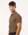 AllPro 62800 Men's Pique Polo - Cigar - model side