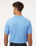 AllPro 62800 Men's Pique Polo - Cloud Blue - model back