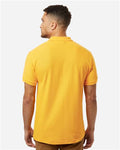 AllPro 62800 Men's Pique Polo - Daisy - model back