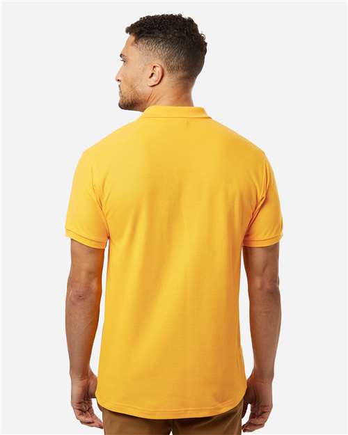 AllPro 62800 Men's Pique Polo - Daisy - model back