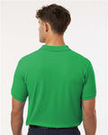 AllPro 62800 Men's Pique Polo - Kelly Green - model back