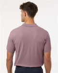 AllPro 62800 Men's Pique Polo - Deep Lavender - model back