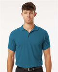 AllPro 62800 Men's Pique Polo - Pacific Blue - model front
