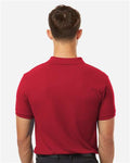 AllPro 62800 Men's Pique Polo - Red - model back