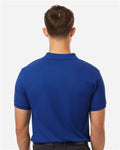 AllPro 62800 Men's Pique Polo - Royal - model back