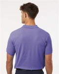 AllPro 62800 Men's Pique Polo - Violet - model back