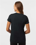 AllPro 48000L Women's Pro-Lock Performance T-Shirt - Black - model back