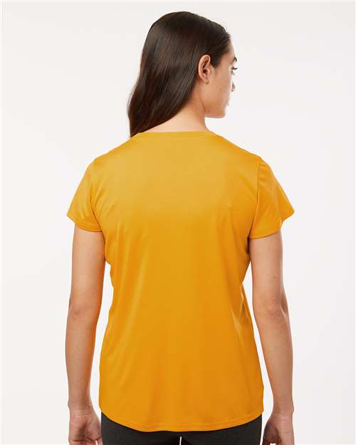 AllPro 48000L Women's Pro-Lock Performance T-Shirt - Gold - model back