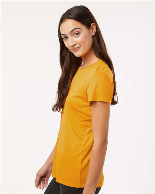 AllPro 48000L Women's Pro-Lock Performance T-Shirt - Gold - model side