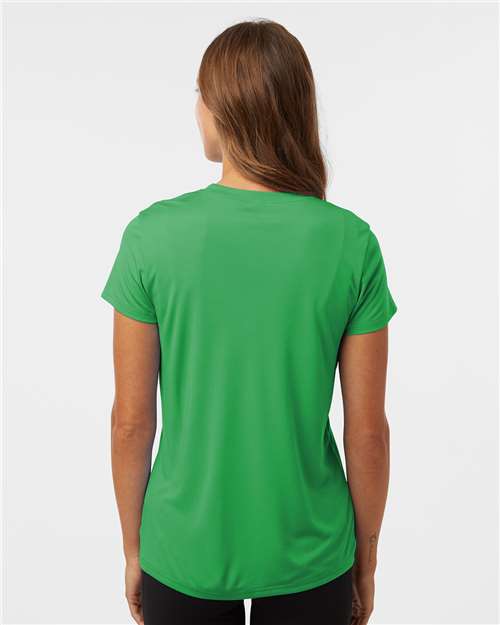 AllPro 48000L Women's Pro-Lock Performance T-Shirt - Kelly Green - model back