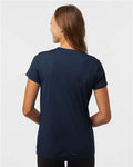 AllPro 48000L Women's Pro-Lock Performance T-Shirt - Navy - model back
