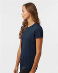 AllPro 48000L Women's Pro-Lock Performance T-Shirt - Navy - model side