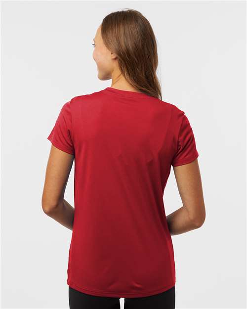AllPro 48000L Women's Pro-Lock Performance T-Shirt - Red - model back