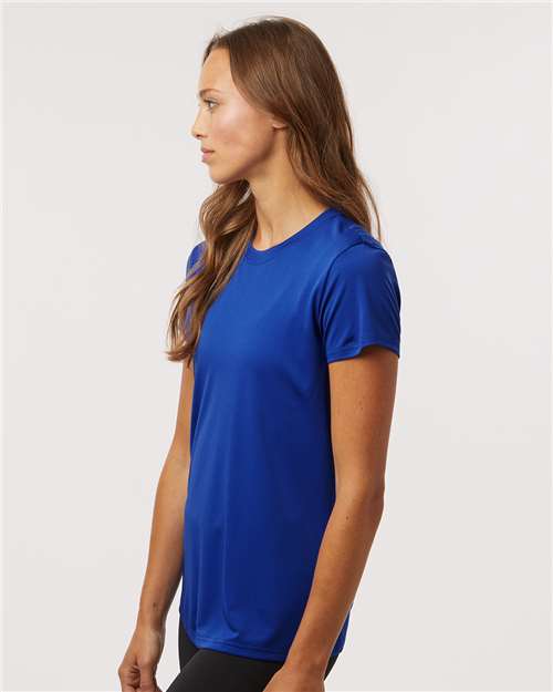 AllPro 48000L Women's Pro-Lock Performance T-Shirt - Royal - model side