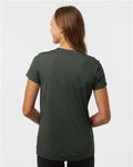 AllPro 48000L Women's Pro-Lock Performance T-Shirt - Smoke - model back