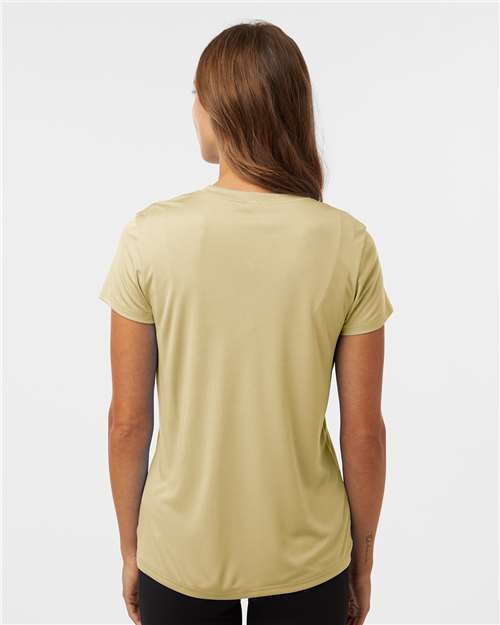 AllPro 48000L Women's Pro-Lock Performance T-Shirt - Vegas Gold - model back