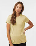 AllPro 48000L Women's Pro-Lock Performance T-Shirt - Vegas Gold - model front