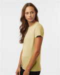 AllPro 48000L Women's Pro-Lock Performance T-Shirt - Vegas Gold - model side