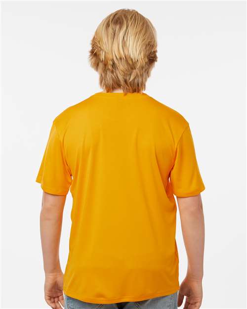 AllPro 48000Y Youth Pro-Lock Performance T-Shirt - Gold - model back