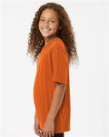 AllPro 48000Y Youth Pro-Lock Performance T-Shirt - Rust - model side
