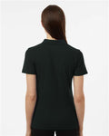 AllPro 62800L Women's Pique Polo - Black - model back