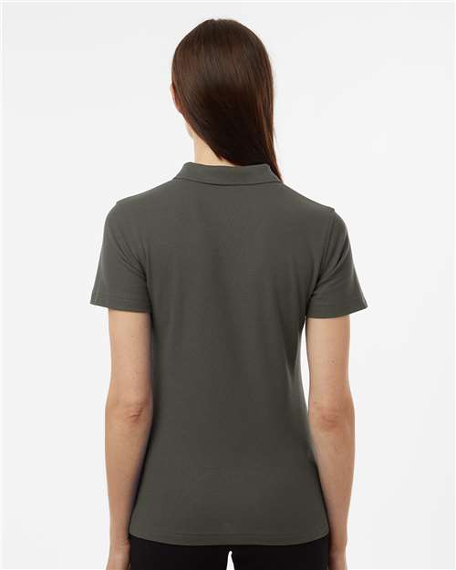 AllPro 62800L Women's Pique Polo - Charcoal - model back