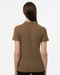 AllPro 62800L Women's Pique Polo - Cigar - model back