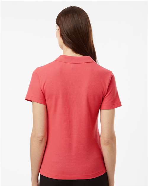 AllPro 62800L Women's Pique Polo - Coral - model back