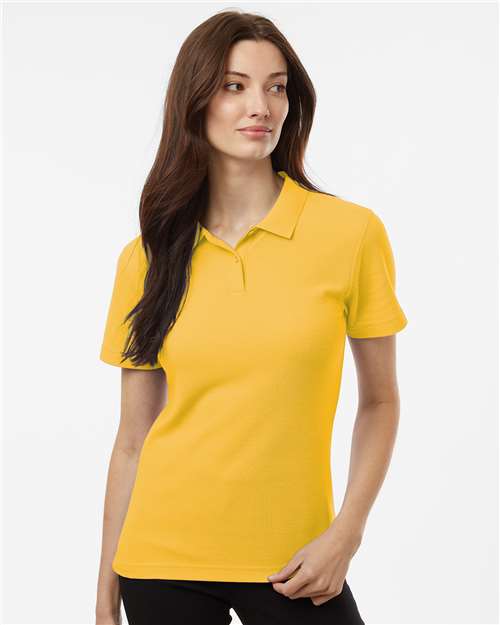 AllPro 62800L Women's Pique Polo - Daisy - model front