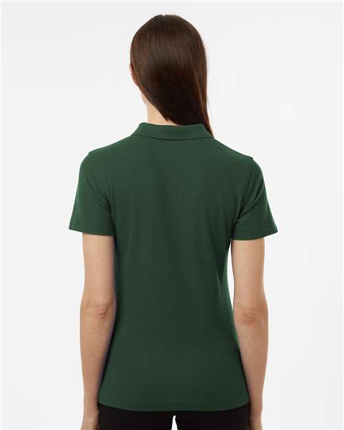 AllPro 62800L Women's Pique Polo - Forest Green - model back
