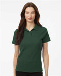 AllPro 62800L Women's Pique Polo - Forest Green - model front