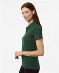 AllPro 62800L Women's Pique Polo - Forest Green - model side