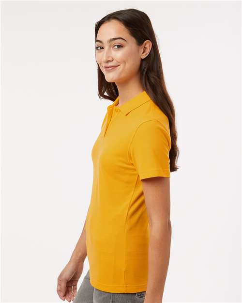 AllPro 62800L Women's Pique Polo - Gold - model side