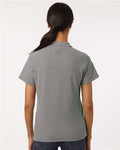 AllPro 62800L Women's Pique Polo - Heather Granite - model back