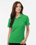 AllPro 62800L Women's Pique Polo - Kelly Green - model front