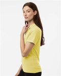 AllPro 62800L Women's Pique Polo - Light Yellow - model side