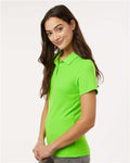 AllPro 62800L Women's Pique Polo - Lime - model side