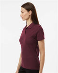 AllPro 62800L Women's Pique Polo - Maroon - model side