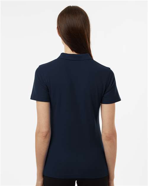 AllPro 62800L Women's Pique Polo - Navy - model back