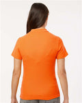AllPro 62800L Women's Pique Polo - Deep Orange - model back