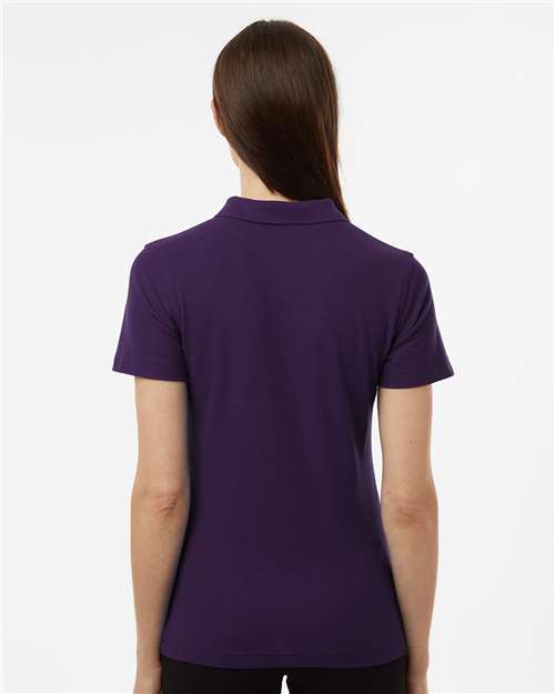 AllPro 62800L Women's Pique Polo - Purple - model back