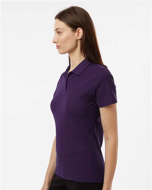 AllPro 62800L Women's Pique Polo - Purple - model side