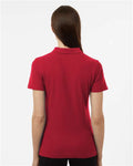 AllPro 62800L Women's Pique Polo - Red - model back