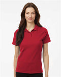 AllPro 62800L Women's Pique Polo - Red - model front