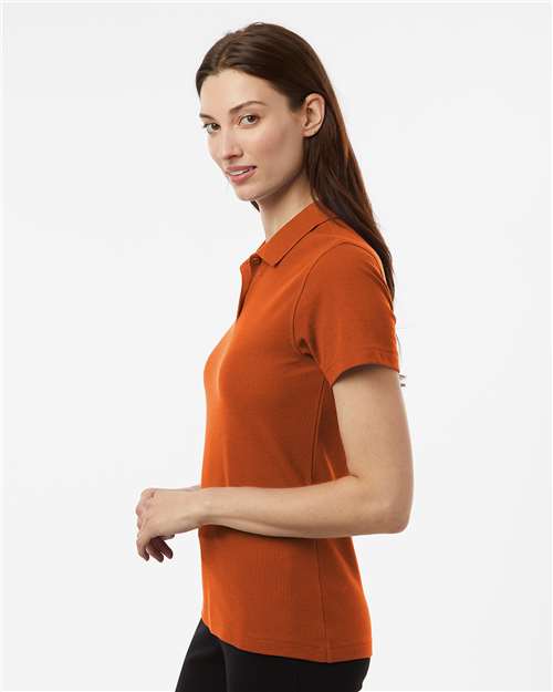 AllPro 62800L Women's Pique Polo - Rust - model side