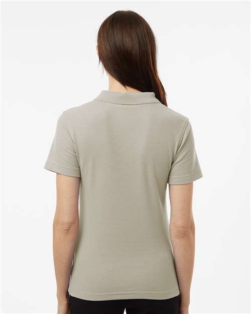 AllPro 62800L Women's Pique Polo - Sand - model back
