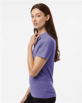 AllPro 62800L Women's Pique Polo - Violet - model side